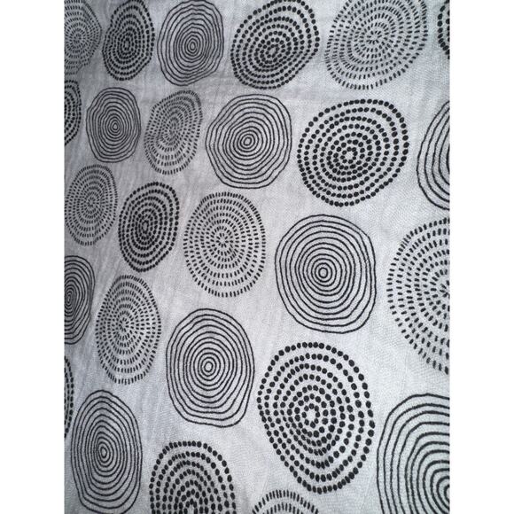 Bambino Land Bamboo Blend Swaddle Baby Blanket Boho 45"x50" Soft Muslin Neutral - Picture 3 of 4